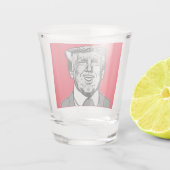DONALD TRUMP SHOT GLAS (Achterkant)