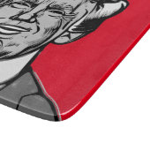 DONALD TRUMP SNIJPLANK (Hoek)