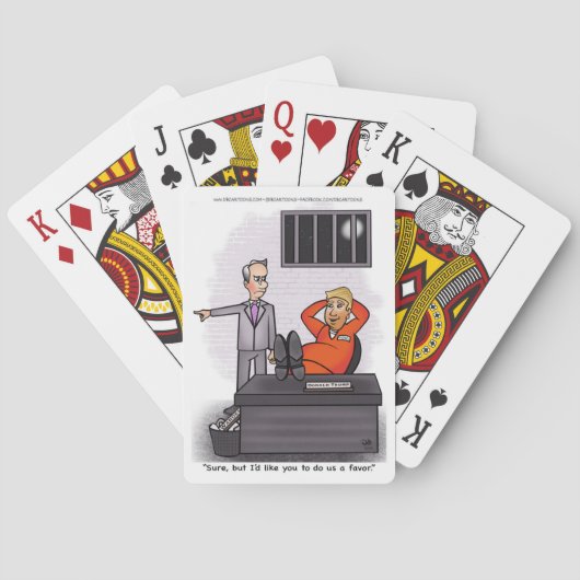 Donald Trump Speelkaarten (Achterkant)