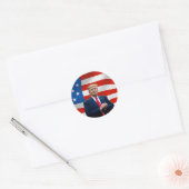 Donald Trump Sticker Election 2024 MAGA Drapeau (Enveloppe)