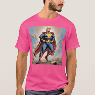 Donald Trump Superhero Comic T-shirt