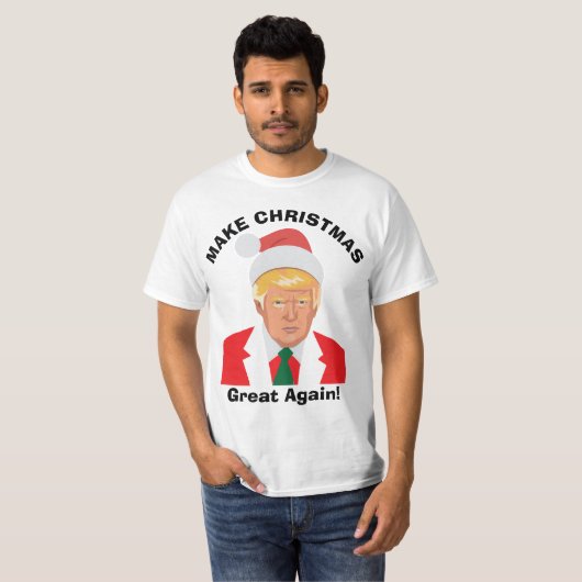 Donald Trump Sweat de Noël laid (Devant entier)
