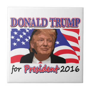 Donald Trump Tegeltje
