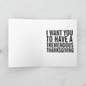 DONALD TRUMP THANKSGIVING KAARTEN (Binnen)