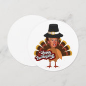 donald trump Thanksgiving turkije Kaart (Voorkant / Achterkant)