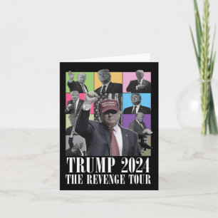 Donald Trump The Revenge Tour 2024 Voor Mannen En Kaart