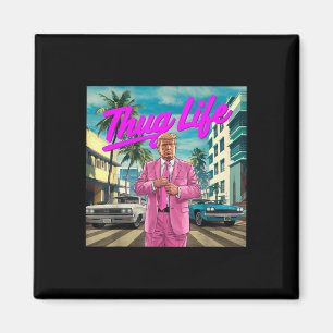 Donald Trump Thug Life, Republikeinse Geschenken, Magneet
