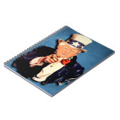 DONALD TRUMP UNCLE SAM CARNET JOURNAL (Côté gauche)