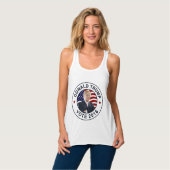 Donald Trump US Flag Tanktop (Volledige Voorkant)