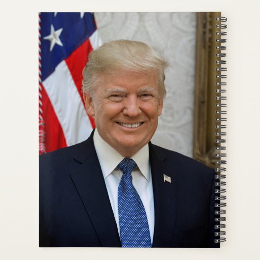 Donald Trump US President Witte Huis MAGA 2024 Planner (Achterkant)