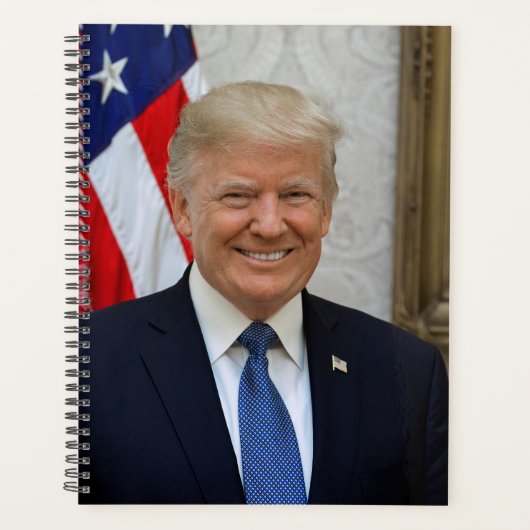 Donald Trump US President Witte Huis MAGA 2024 Planner (Voorkant)