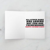 DONALD TRUMP VADERDAG KAARTEN "LOSERS!" (Binnen)