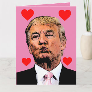 DONALD TRUMP VALENTIJNSDAG OVERSIZED KAARTEN