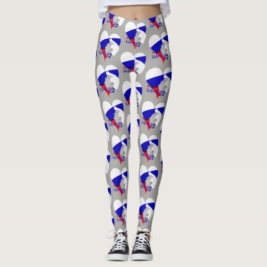 donald trump valentine leggings (Devant)