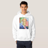 Donald Trump Van Gogh Hoodie (Voorkant volledig)