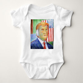 Donald Trump Van Gogh Romper