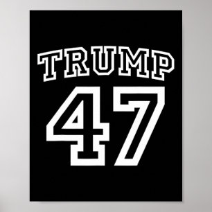 Donald Trump Vance 2024 Verkiezing 47e President I Poster