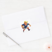 Donald Trump Vierkante Sticker (Envelop)