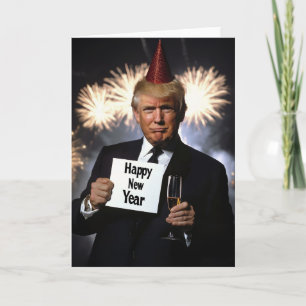 Donald Trump viert Oud en Nieuw in stijl