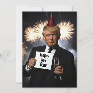 Donald Trump viert Oud en Nieuw in stijl Kaart