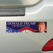 Donald Trump voor President 2016 Bumpersticker (Op auto)