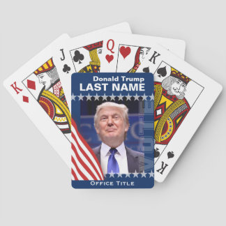 Donald Trump voor President 2016 Pokerkaarten
