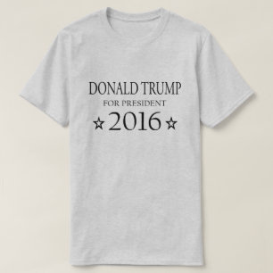 Donald Trump voor President 2016 T-shirt