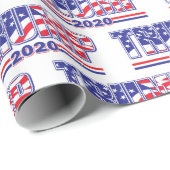 Donald Trump voor President 2020 Cadeaupapier (Rol Hoek)