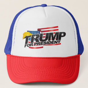 Donald Trump Voor President (met haar) Pet