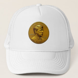 donald trump VS Munt 1 Cent Amerika Verenigde Stat Trucker Pet