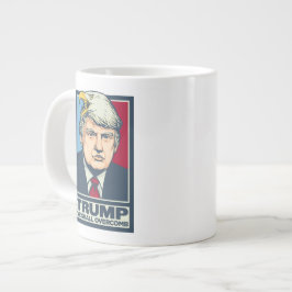 Donald Trump We zullen overcomb Extra Grote Mok