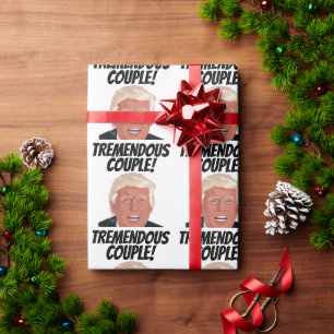 DONALD TRUMP WEDDING Wrapping Paper Cadeaupapier