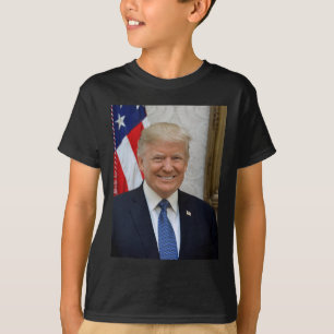 Donald Trump White House President Portret T-shirt