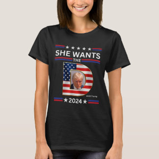 Donald Trump wil presidentsverkiezingen 2024 T-shirt