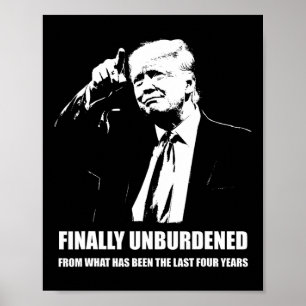 Donald Trump wint – eindelijk verlost van de la Poster