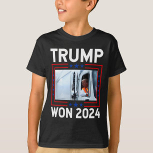 Donald Trump Wint Inauguratie Trump 2024 Verkiezin T-shirt