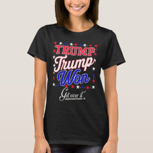 Donald Trump Wint Kom Er Overheen 2024 Trump Wint T-shirt