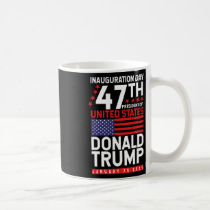 Donald Trump Won 2024 Verkiezing Inauguratie Manne Koffiemok