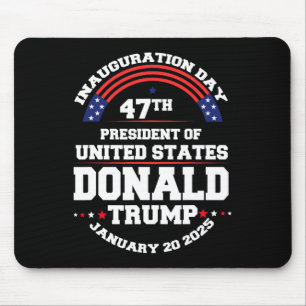 Donald Trump Won 2024 Verkiezing Inauguratie Manne Muismat