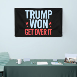 Donald Trump Won Kom Er Overheen 2024 Trump Won  Spandoek