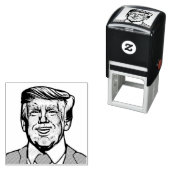 DONALD TRUMP  ZELFINKTENDE STEMPEL (In situ)