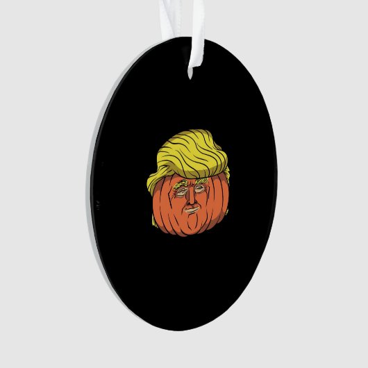 Donald Trumpkin Pumpking Ornament (voorkant)