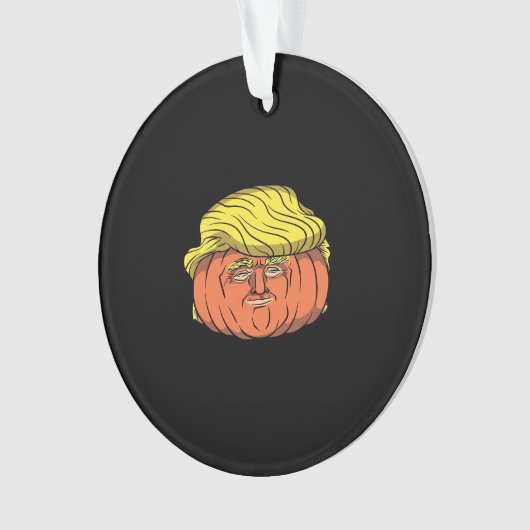 Donald Trumpkin Pumpking Ornament (voorkant)