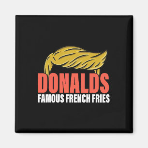 Donalds beroemde friet maakt frietjes groen magneet