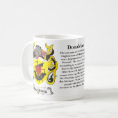 Donaldson Familiecolat van de Mok van wapens (Voorkant links)