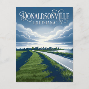 Donaldsonville USA Briefkaart