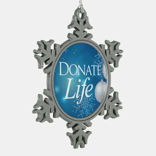 Donate Life tree ornament (Links)