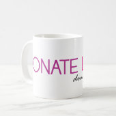 Donate Love Mok NWMMB (Voorkant links)