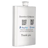Donatie Collectie tip potje voeg je q r naam toe O Flacon (Rechts)