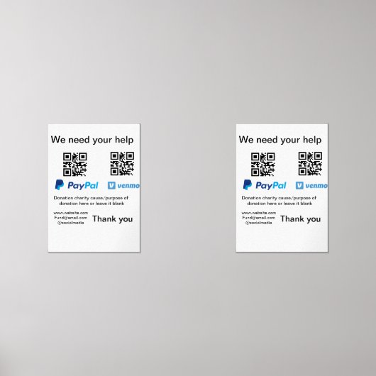Donation Collection conseil pot ajouter votre q r  (Recto)